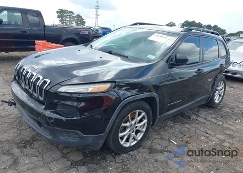 2016 Jeep Cherokee Sport из США, поврежденный, VIN 1C4PJLAB6GW107834